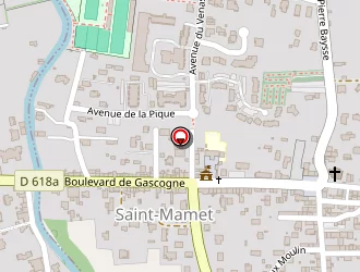 Carte de Restaurant La Rencluse à Saint-mamet