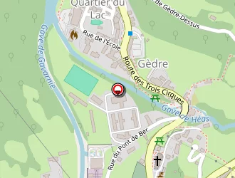 Carte de Vertical Sud-ouest à Gèdre