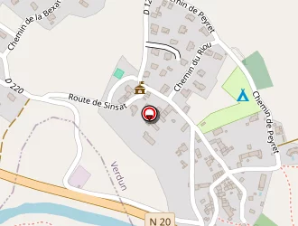 Carte de Centre D'hébergement à Cabannes (les)