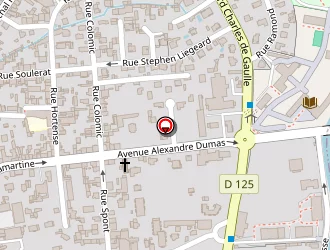 Carte de Senges Amédée à Bagnères-de-luchon