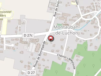 Carte de M.g.f à Montauban-de-luchon