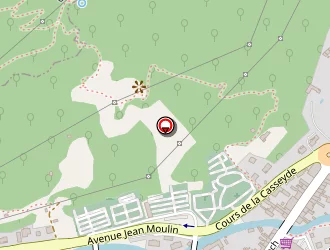 Carte de Cure De La Paroisse à Bagnères-de-luchon