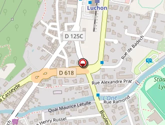 Carte de Aideadom Comminges à Bagnères-de-luchon