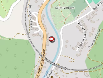 Carte de Station Dyneff à Axat