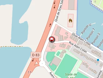 Carte de Centre De Plongée Le Poulpe à Barcarès (le)