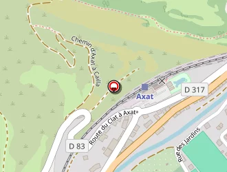 Carte de Parraud Philippe à Axat