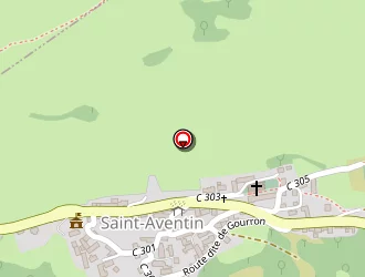 Carte de Terrehistoire à Saint-aventin