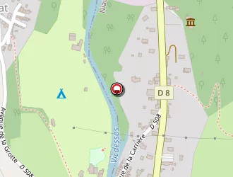 Carte de Boulodrome à Niaux