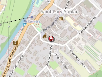 Carte de Odalys à Saint-lary-soulan