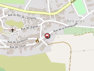 Carte de Camp Emmanuel à Belcaire