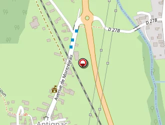 Carte de Super Lumière à Antignac