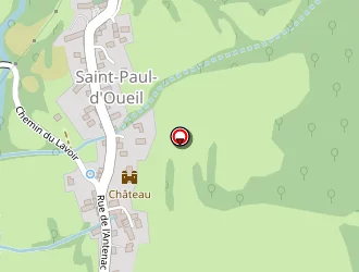 Carte de Mairie à Saint-paul-d'oueil