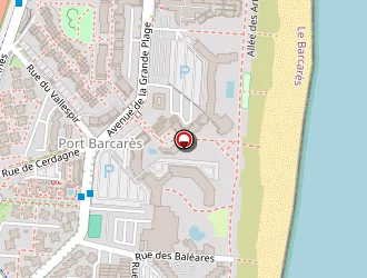 Carte de Le Lamparo à Barcarès (le)