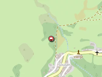 Carte de La Poste à Soulan