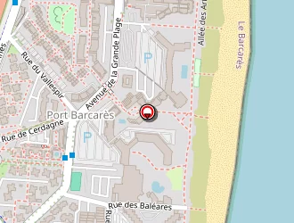 Carte de Loca Marines à Barcarès (le)