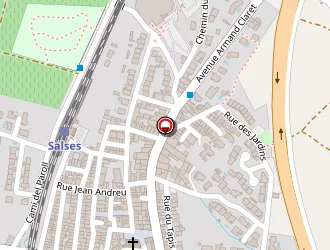 Carte de Auto Ecole Garcia à Salses-le-château