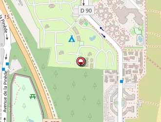 Carte de Aqualand à Port leucate