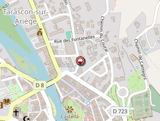 Carte de Chanuc Jason à Tarascon-sur-ariège