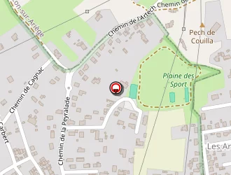 Carte de Terrain Tennis à Quié