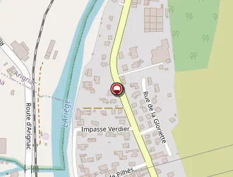 Carte de Station Service Esso à Tarascon-sur-ariège