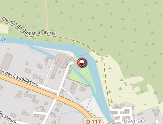 Carte de La Riviere Lune Chambre D'hôte à Belvianes-et-cavirac