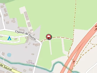 Carte de Les Chataigniers De Florac à Surba