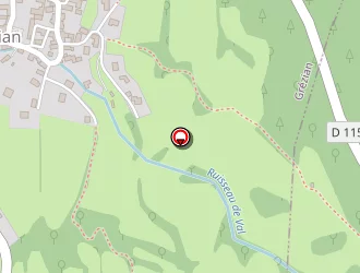 Carte de Bacque Bernard à Grézian