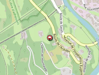 Carte de Hôtel L'ardiden à Luz-saint-sauveur