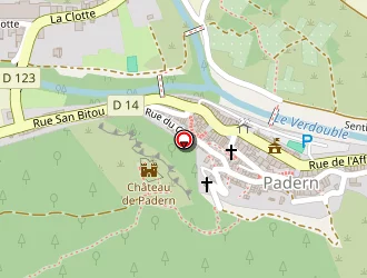 Carte de La Poste à Padern