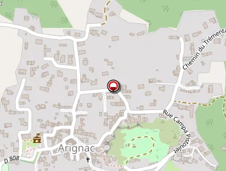 Carte de Bondue Blandine à Arignac