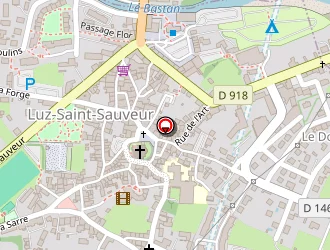 Carte de Dixon à Luz-saint-sauveur
