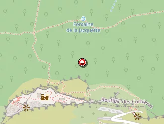 Carte de Château De Peyrepertuse à Duilhac-sous-peyrepertuse