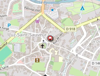 Carte de Adel à Luz-saint-sauveur