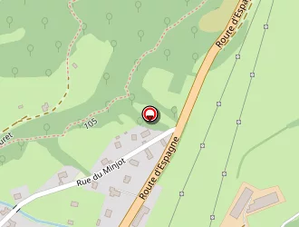 Carte de Intermarché à Ancizan