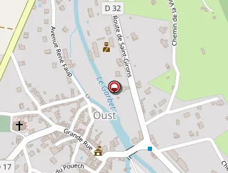 Carte de La Poste à Oust