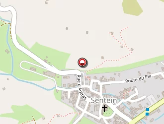 Carte de Claybrough Trévor à Sentein