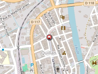 Carte de Le Capio à Quillan