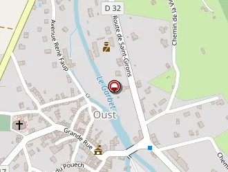 Carte de Gallardo à Oust