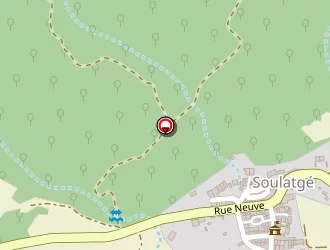 Carte de Poms à Soulatgé