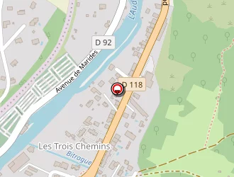 Carte de Laine Patrick à Quillan