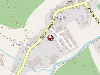 Carte de Basket-boulodrome à Fougax-et-barrineuf