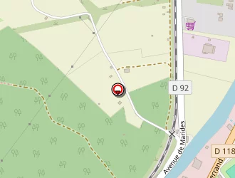 Carte de Avl (ambulance Vacquier Ladouce) à Quillan