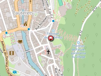 Carte de Le Billot à Cauterets