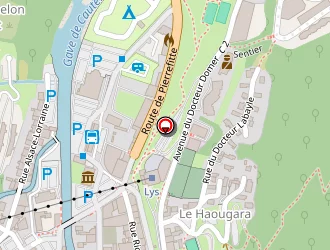 Carte de Caralliance Actl à Cauterets