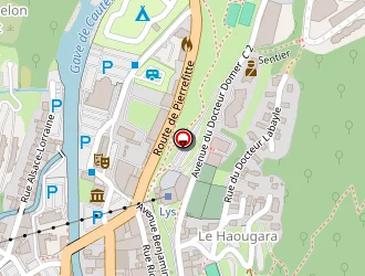 Carte de Caténa à Cauterets