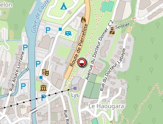 Carte de Skilys à Cauterets