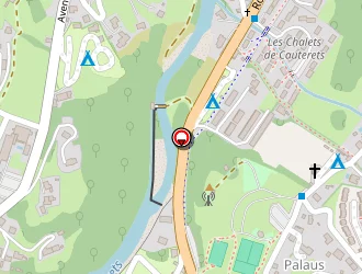 Carte de Camping Les Glères à Cauterets