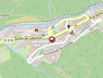 Carte de Pyrenees Diagnostics à Barèges