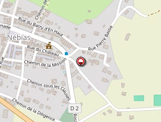 Carte de Painco Robert à Nébias