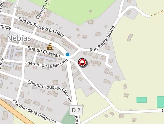 Carte de Urgence (services Locaux) à Nébias